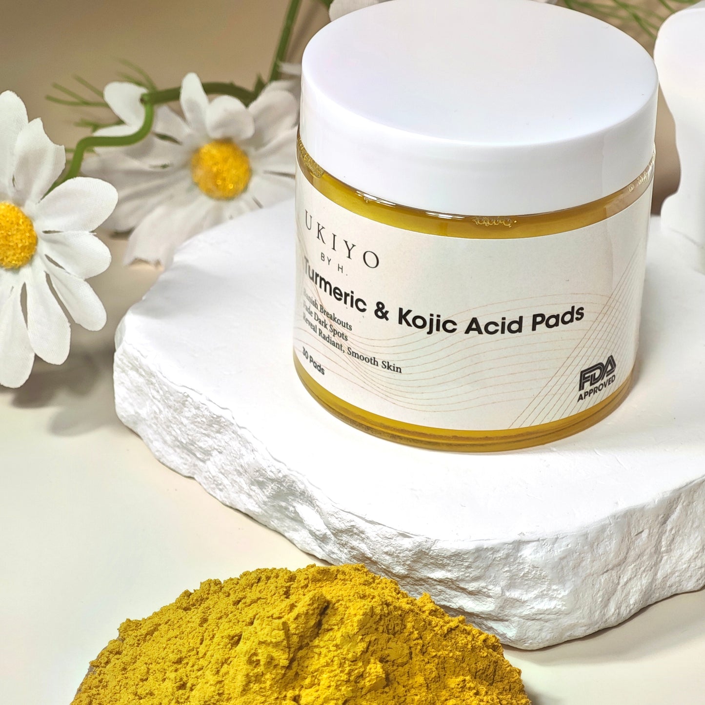 Kojic Acid & Turmeric Exfoliating Pads