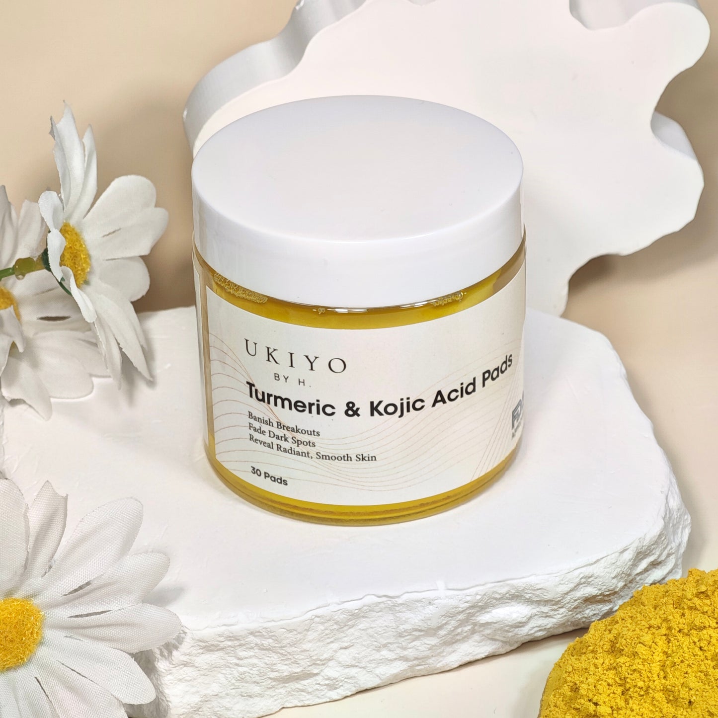 Kojic Acid & Turmeric Exfoliating Pads