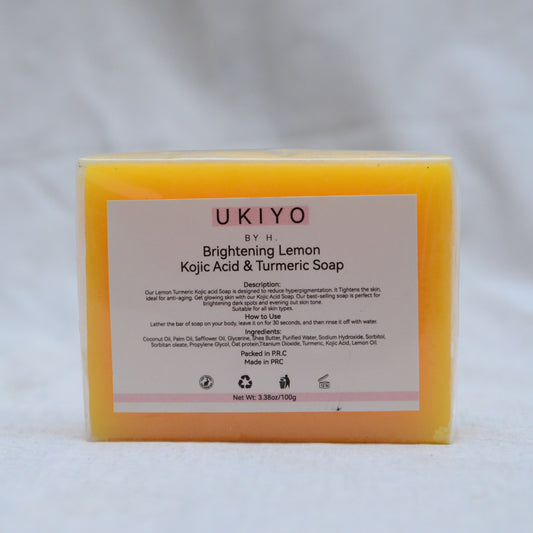 Lemon, Kojic & Turmeric Soap